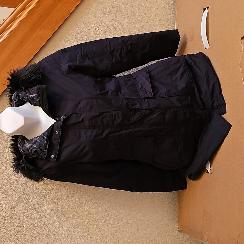 North Face Women's Black Parka Coat